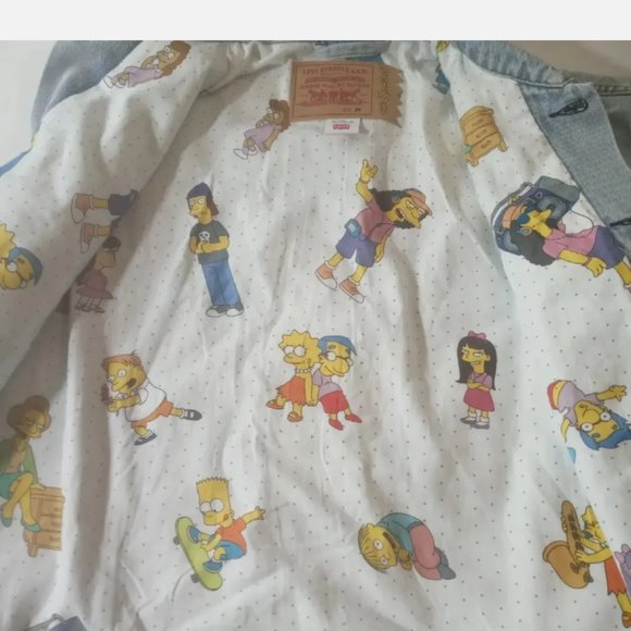 Levi's trucker jacket Collab with Simpsons - Picture 5 of 5